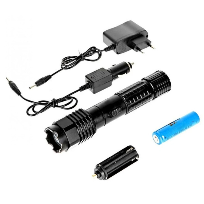 Фонарик ручной Bailong BL-1103 + отпугиватель