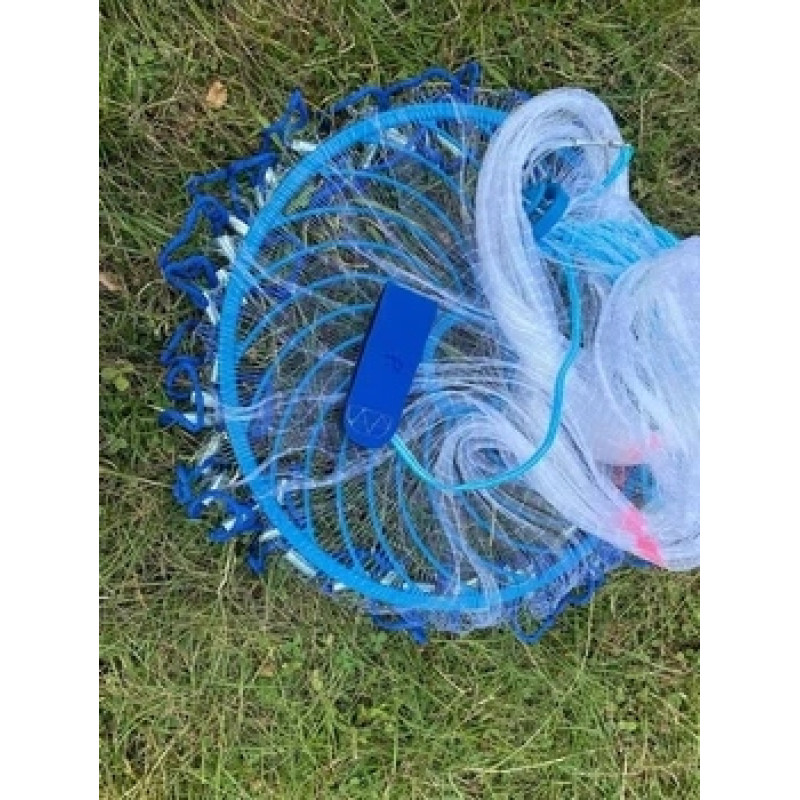 Рыболовная сеть FISH NET 0240, диаметр сети 2,5 м, кольцо 45 см