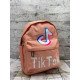 Дитячий рюкзак «TikTok», 30×22×12 см, поліестер, передня кишеня