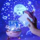 Музыкальный ночник-проектор «Карусель» WH-E11-02, с Bluetooth и пультом управления