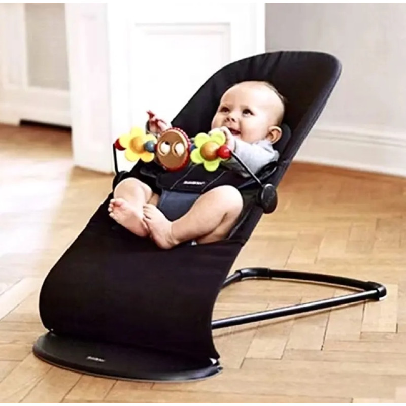 Крісло-гойдалка для немовлят BABY CHAIR, дитячий шезлонг