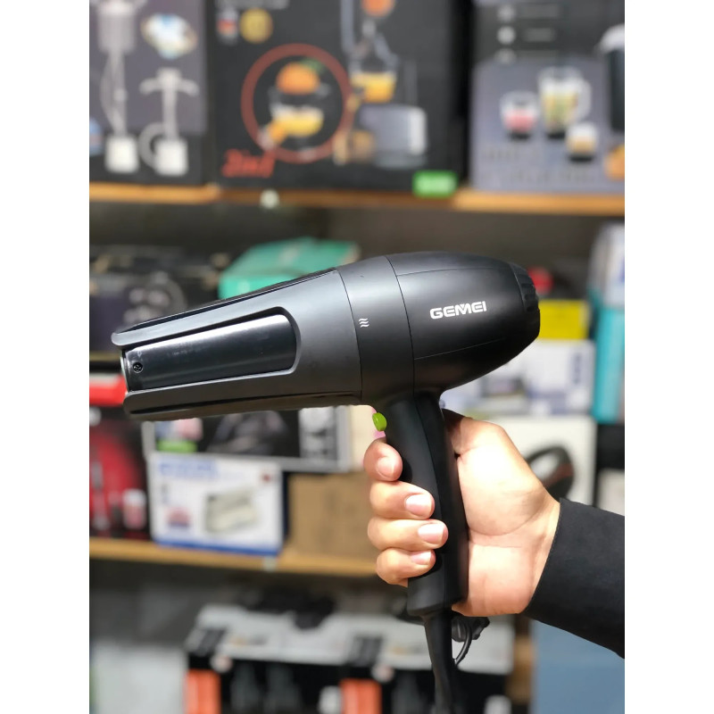 Фен для волосся Gemei GM-118, 2200 Вт