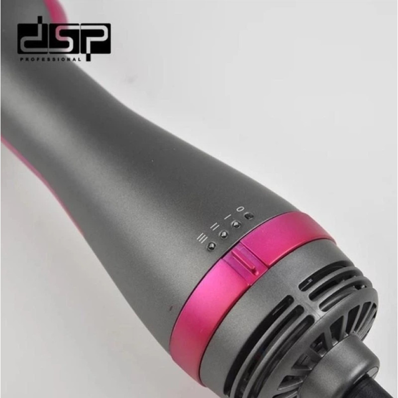 Фен-щетка для волос DSP 50052, 1000 Вт, с ионизацией
