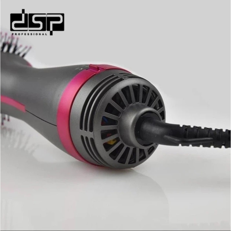Фен-щетка для волос DSP 50052, 1000 Вт, с ионизацией