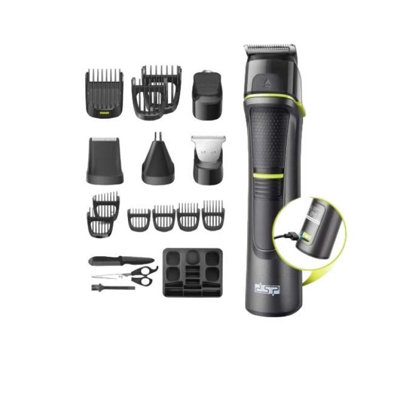 Машинка для стрижки DSP 90346, акумуляторна, 14 в 1