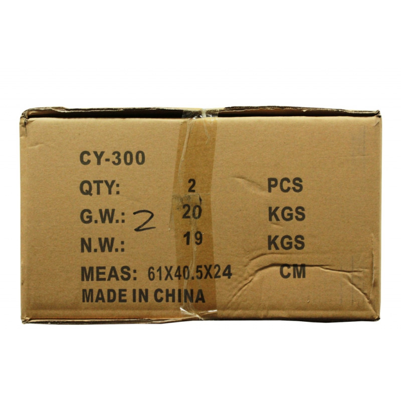 Товарные электронные весы Crystal CR-300 Metal, до 300 кг, платформа 40×50 см