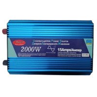 Перетворювач напруги WX-2100, 2000 Вт, чиста синусоїда, з функцією заряджання