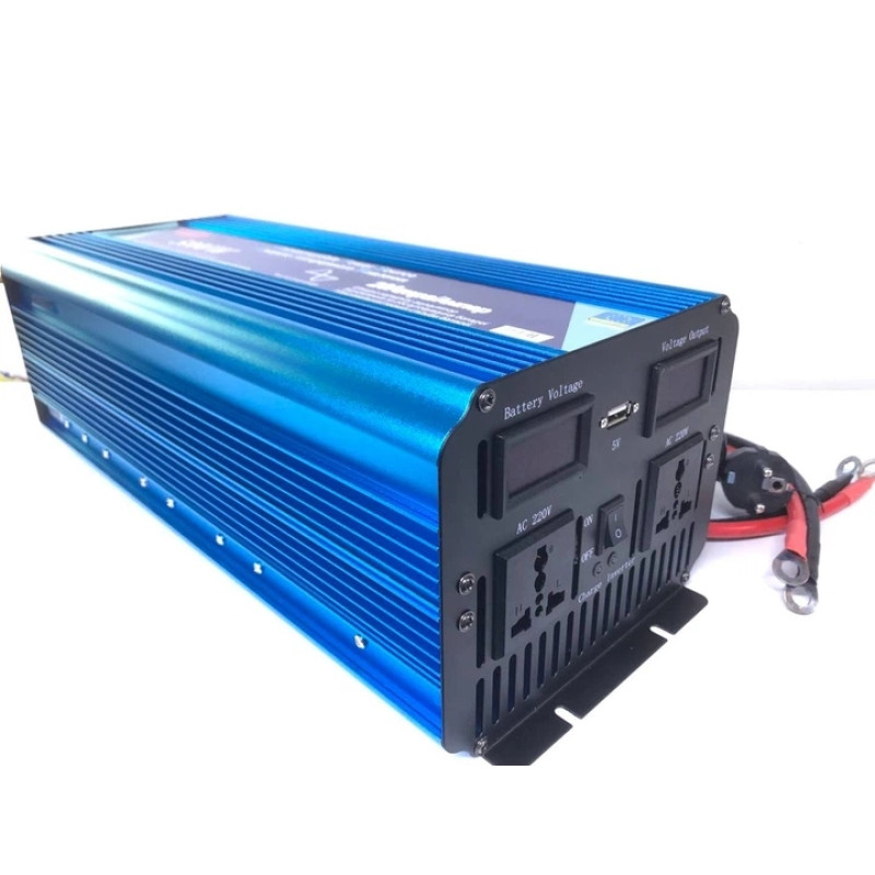 Преобразователь напряжения WX-5100, 5000 Вт, чистая синусоида, UPS с функцией зарядки- Замовити за ціною 10032 грн.