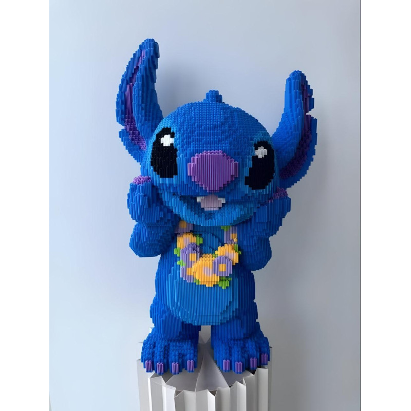 Конструктор Magic Blocks "Стич з вінком", BX-1083, 9000 деталей