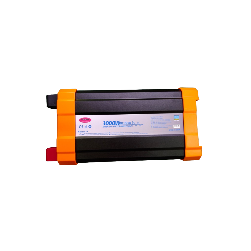 Автомобильный инвертор WX-3030, Pure Sine Wave 3000 Вт, 12 В