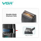 Електробритва VGR V-308, шейвер, сіткова, USB Type-C, LED-дисплей
