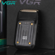 Электробритва VGR V-363, сеточная, с LED-дисплеем, USB-C, IPX7- Замовити за ціною 558 грн.
