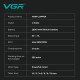 Машинка для стрижки VGR V-640C, аккумуляторная, LED-дисплей, USB