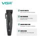 Машинка для стрижки VGR V-640C, аккумуляторная, LED-дисплей, USB