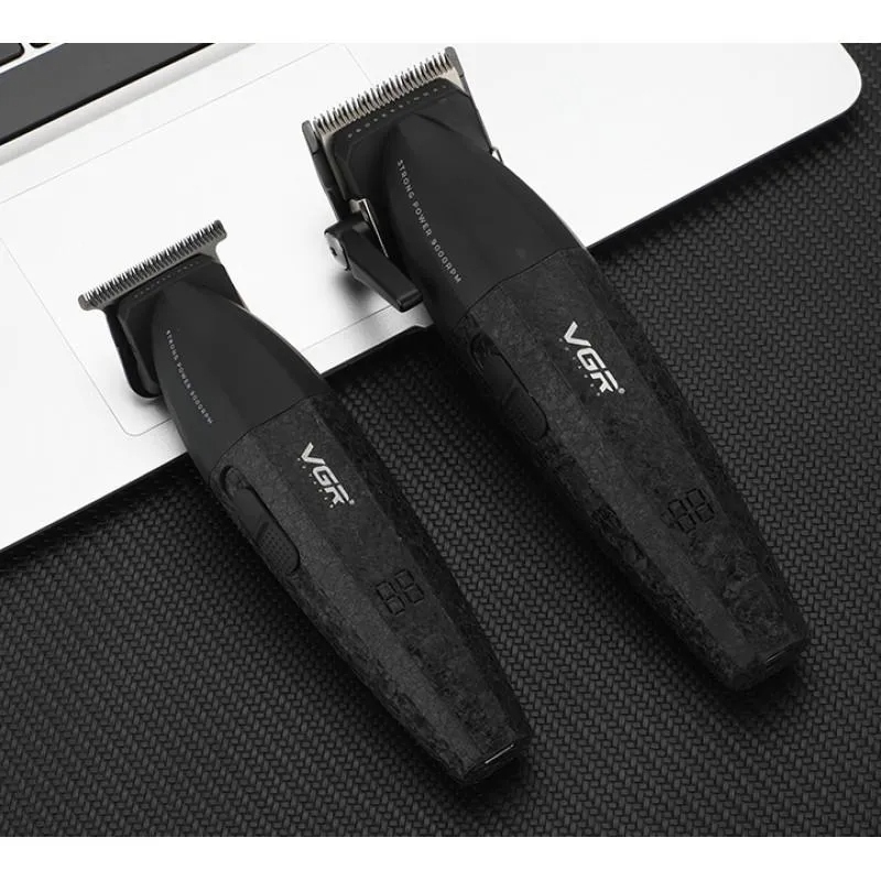 Набір для стрижки VGR V-640, машинка та триммер, акумуляторний, USB Type-C