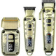 Набір для стрижки VGR V-642 Gold, машинка, триммер та шейвер, акумуляторний