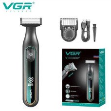 Електробритва VGR V-360, акумуляторна, з цифровим дисплеєм