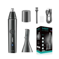 Тример VGR V-613 2 в 1, для носа, вух та окантовки, USB Type-C