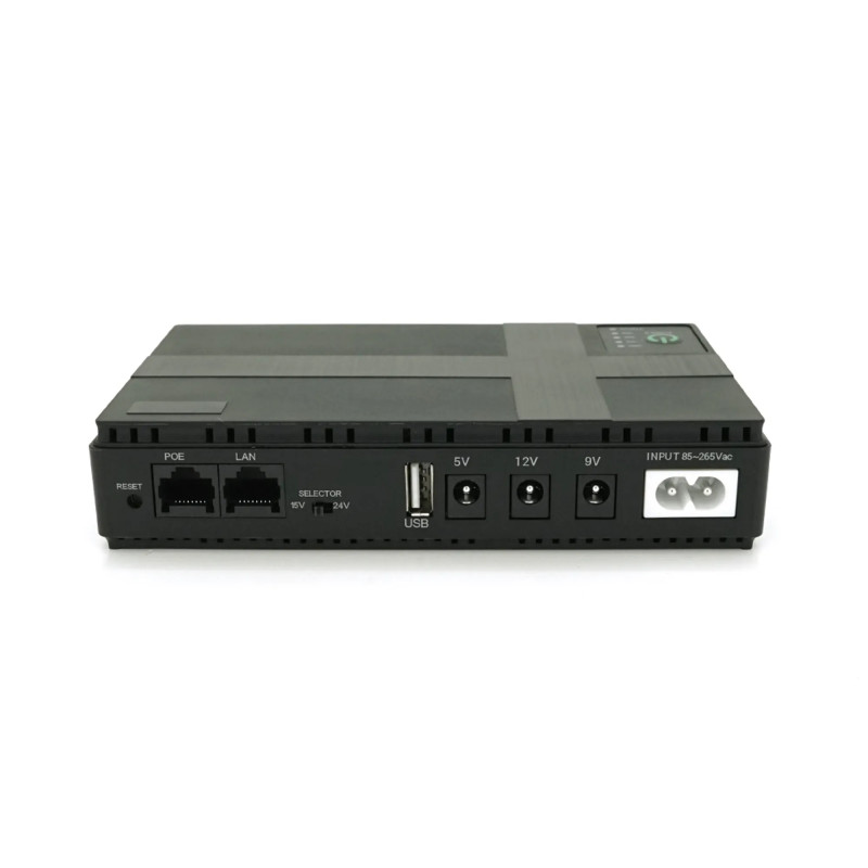 Міні джерело безперебійного живлення (Mini UPS) 10400 мА·год для роутера, комутатора та IP-камер