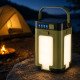 Складаний кемпінговий LED-ліхтар MH-868, сонячна панель, Power Bank, 2000 мА·год