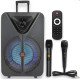 Портативна акустична система SPS ZQS15123, 15", Bluetooth, TWS, LED-підсвічування- Замовити за ціною 4118 грн.