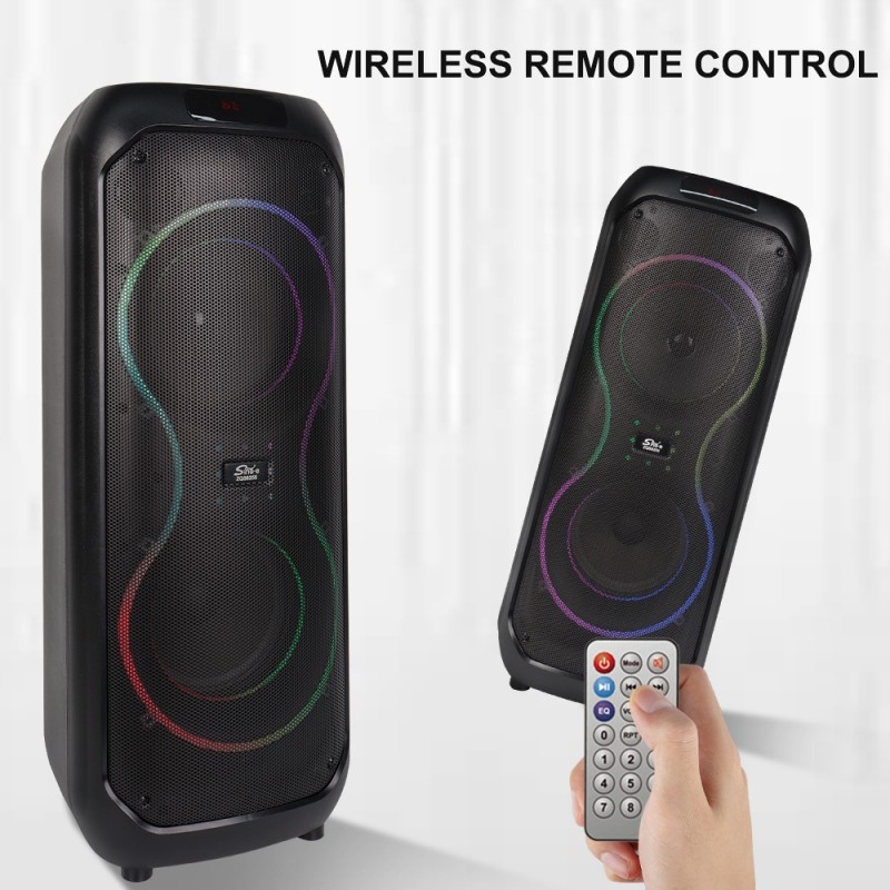 Портативна акустична система SPS ZQS8255, Bluetooth, TWS, LED-підсвічування- Замовити за ціною 4233 грн.