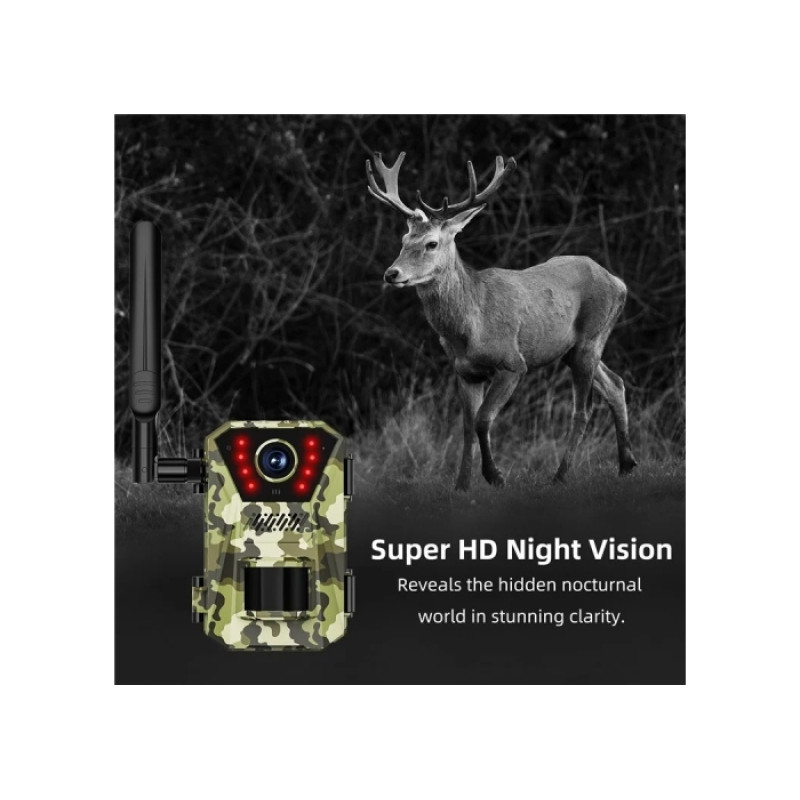 Мисливська камера F8 Solar 4G Trail Camera, фотопастка- Замовити за ціною 3403 грн.