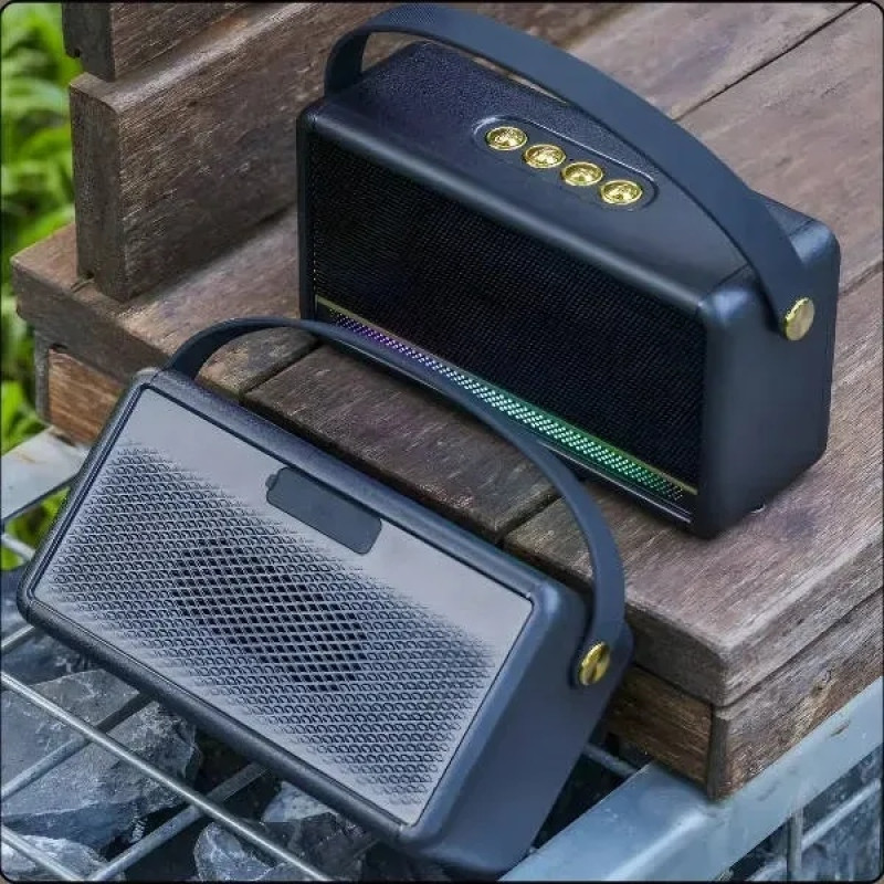 Портативна акустична колонка M640 Bluetooth 5.4, 15 Вт, TWS, RGB- Замовити за ціною 693 грн.