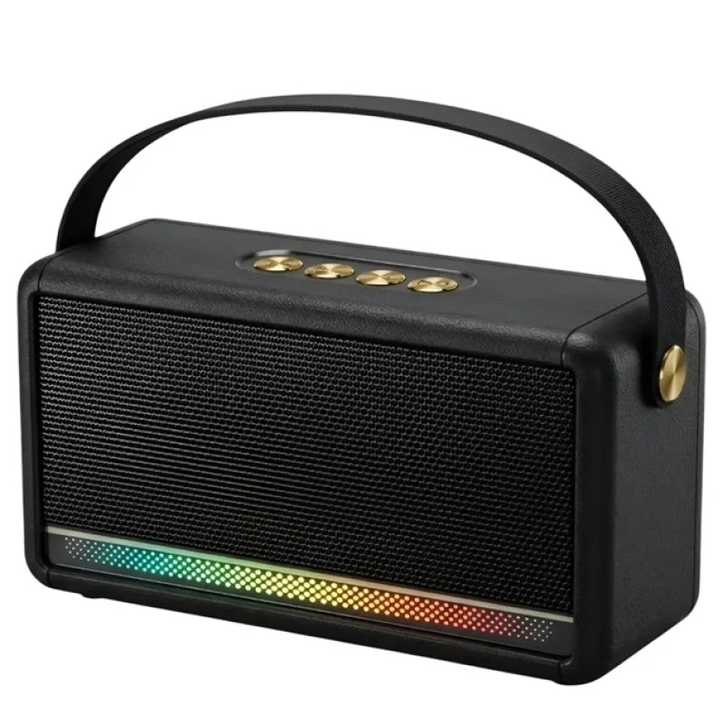 Портативная акустическая колонка M640 Bluetooth 5.4, 15 Вт, TWS, RGB