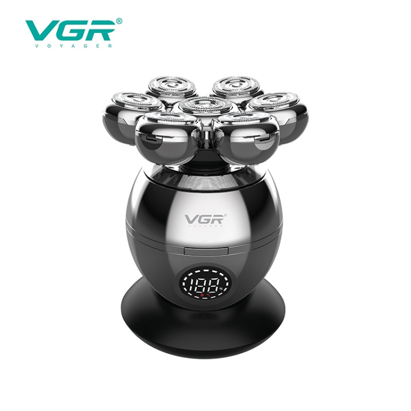 Электробритва VGR V-315, 5 в 1, 7 роторных головок, аккумулятор 600 мА·ч
