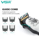 Машинка для стрижки волосся VGR V-699, 4 насадки, LED-дисплей.- Замовити за ціною 1308 грн.