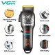 Машинка для стрижки волосся VGR V-699, 4 насадки, LED-дисплей.- Замовити за ціною 1308 грн.
