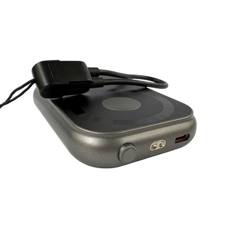 Зовнішній акумулятор TUGII Y04W 10000 мА·год, PD 22,5 Вт, MagSafe, бездротова зарядка 3-в-1- Замовити за ціною 1056 грн.