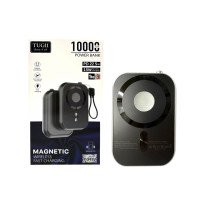 Зовнішній акумулятор TUGII Y04W 10000 мА·год, PD 22,5 Вт, MagSafe, бездротова зарядка 3-в-1