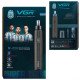Триммер для носа и ушей VGR V-629, 8500 об/мин, USB Type-C, металлический корпус