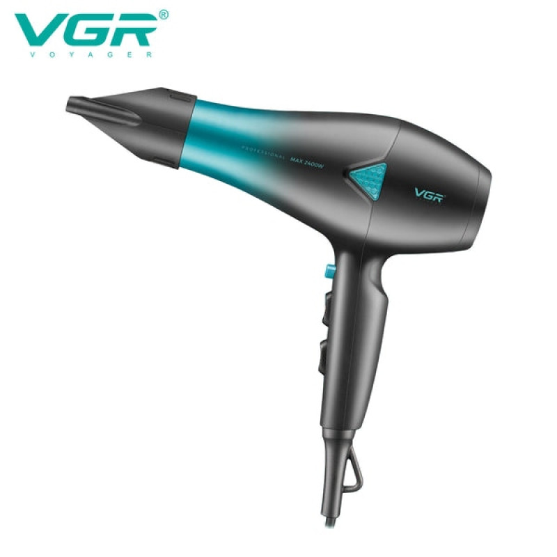 Фен для волосся VGR V-455, 2400 Вт, 2 насадки, 3 режими