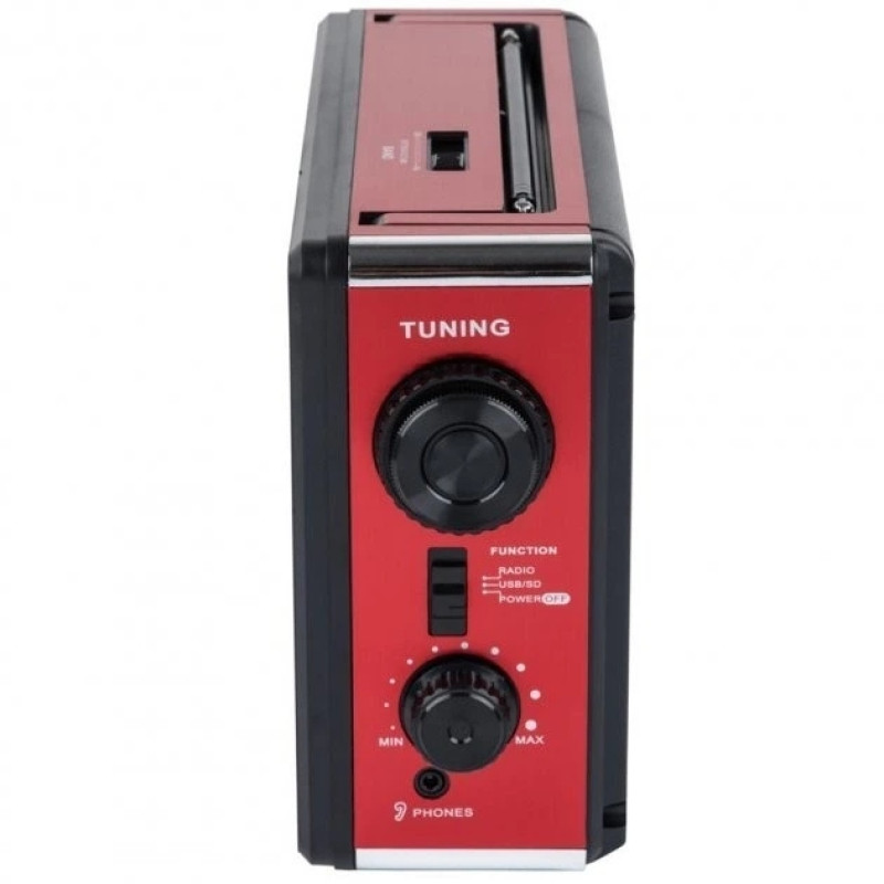 Радіоприймач GOLON RX-006UAR, FM/AM/SW, USB/SD, MP3, акумулятор- Замовити за ціною 924 грн.