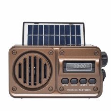 Радіоприймач GOLON RX-BT499VS з Bluetooth, USB/microSD та сонячною панеллю
