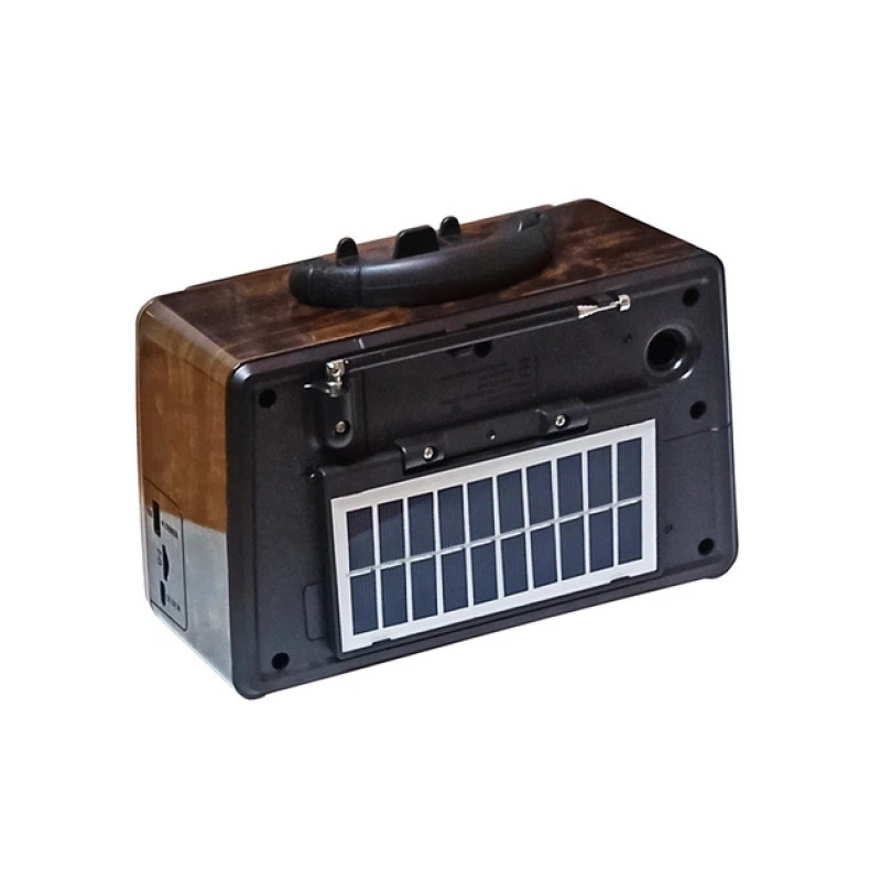 Радіоприймач GOLON RX-BT8080 SOLAR з Bluetooth, USB/microSD та сонячною панеллю- Замовити за ціною 924 грн.