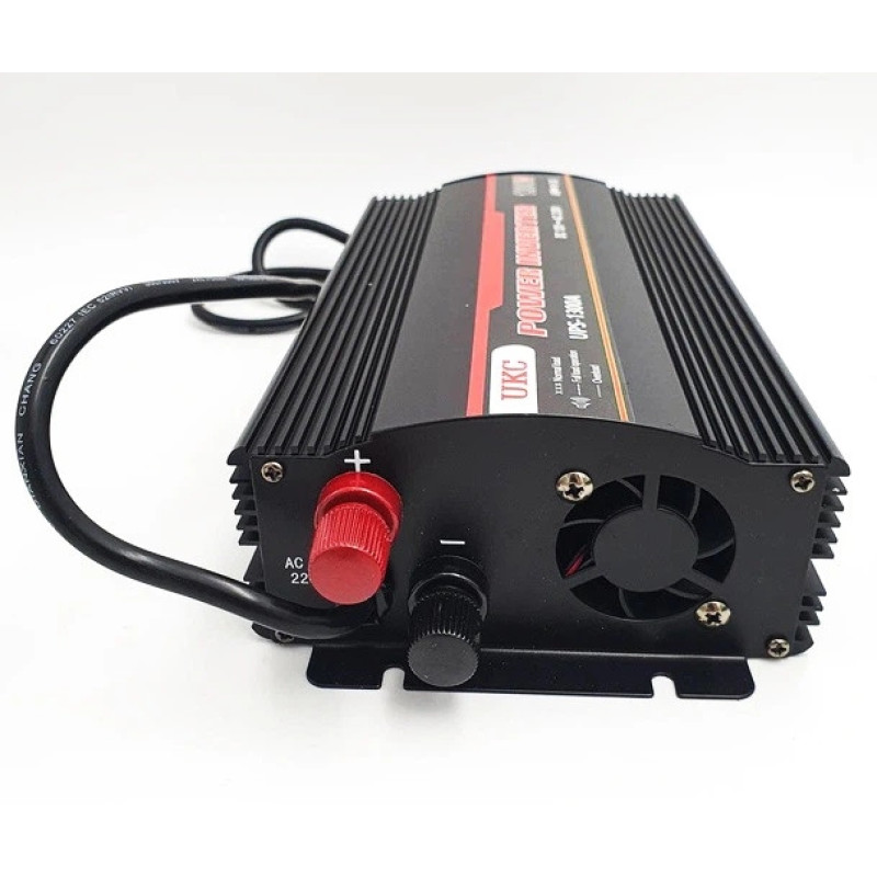 Перетворювач напруги UKC UPS-1300A 12V → 230V, 1300W, зарядка АКБ, USB- Замовити за ціною 2495 грн.