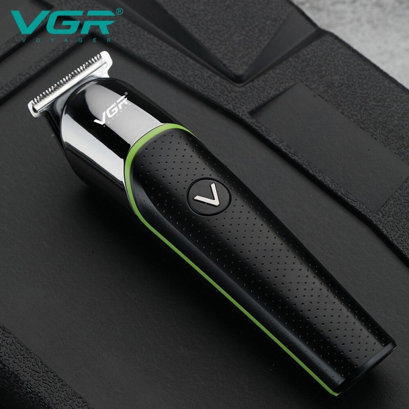 Машинка для стрижки волосся VGR V-191, 4 насадки, USB Type-C, 100 хвилин роботи- Замовити за ціною 462 грн.
