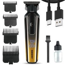 Тример для волосся GM 8058Q, 4 насадки, USB, дисплей