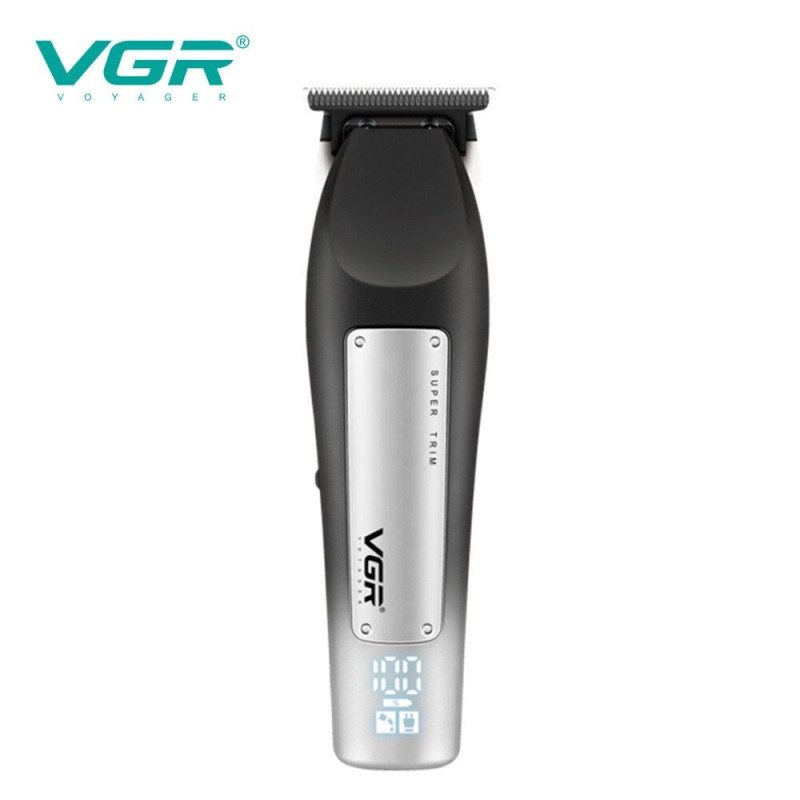 Тример VGR V-939, 4 насадки, LED-дисплей- Замовити за ціною 588 грн.