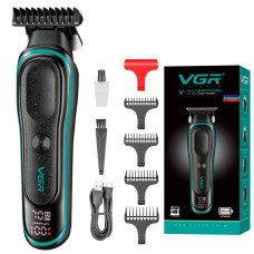 Тример VGR V-250, LED-дисплей, 4 насадки