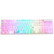 Прозора RGB ігрова клавіатура K101, 104 клавіші, USB, YELANDAR AN-T20- Замовити за ціною 914 грн.