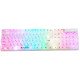 Прозрачная RGB игровая клавиатура K101, 104 клавиши, USB, YELANDAR AN-T20- Замовити за ціною 914 грн.