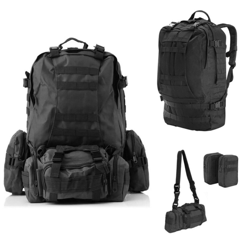 Модульний рюкзак B08 Black, 55 л- Замовити за ціною 1056 грн.