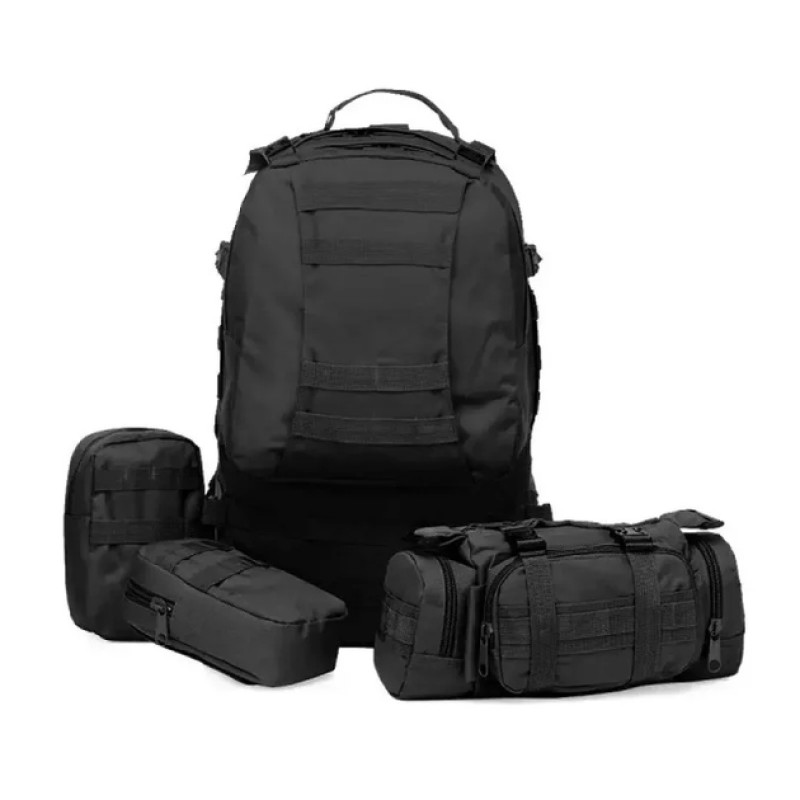 Модульний рюкзак B08 Black, 55 л- Замовити за ціною 1056 грн.