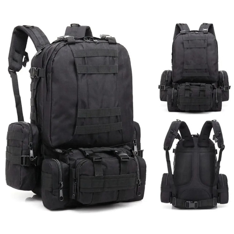 Модульний рюкзак B08 Black, 55 л- Замовити за ціною 1056 грн.