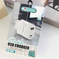 Зарядний пристрій AR-PD01, 36 Вт, USB, Type-C PD, 3 А